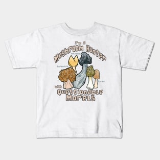 Questionable Morels Kids T-Shirt